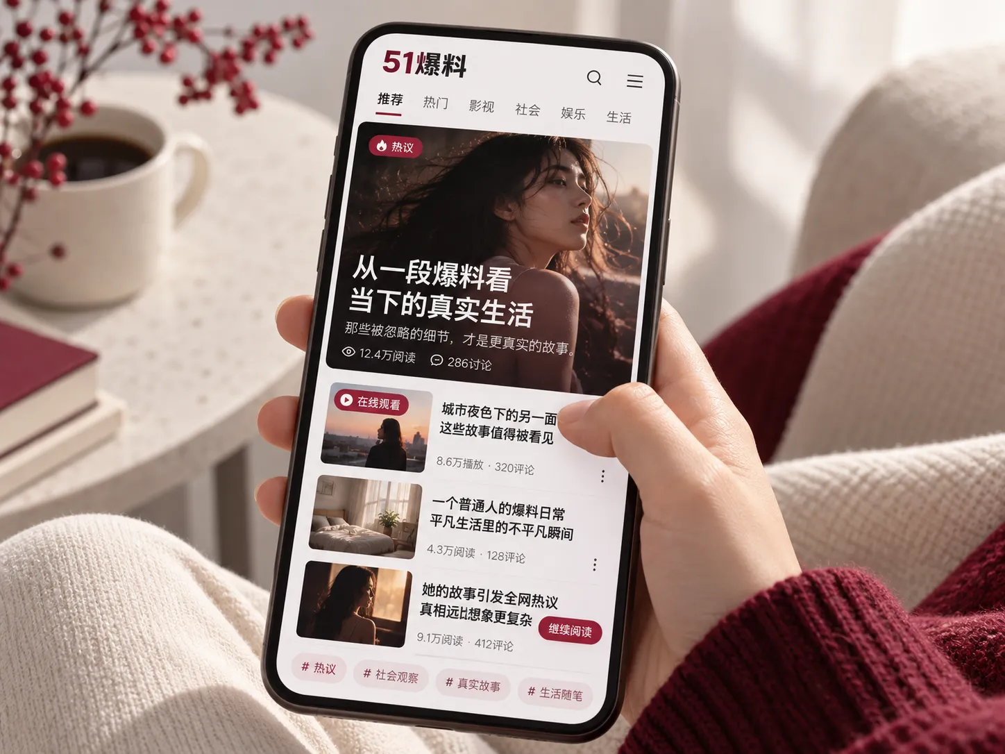 手机上浏览热点时怎样减少信息遗漏